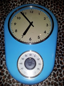 Retro clock